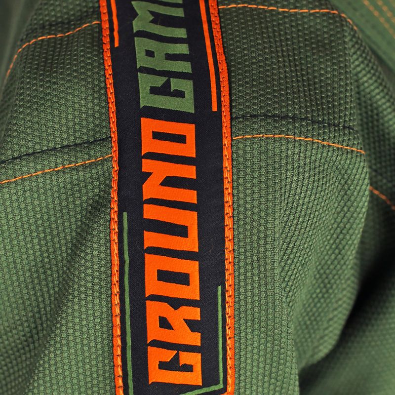 GI към Бразилско жиу-житцу за деца GroundGame Junior 3.0 green GIJUN3PIN02 8