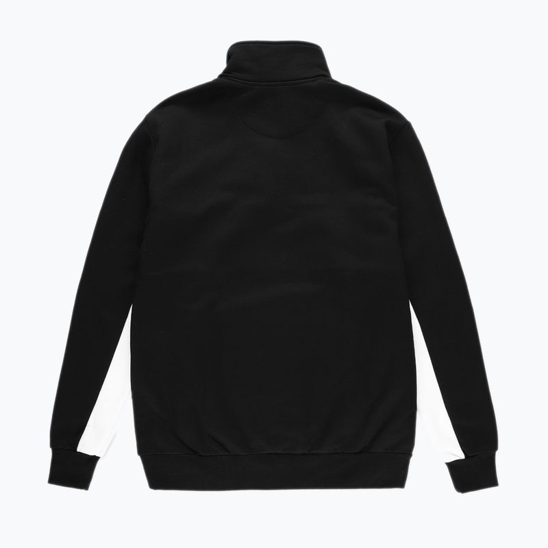 Мъжка блуза PROSTO Half Zip Sweatshirt черен KL222MSWE1132 2