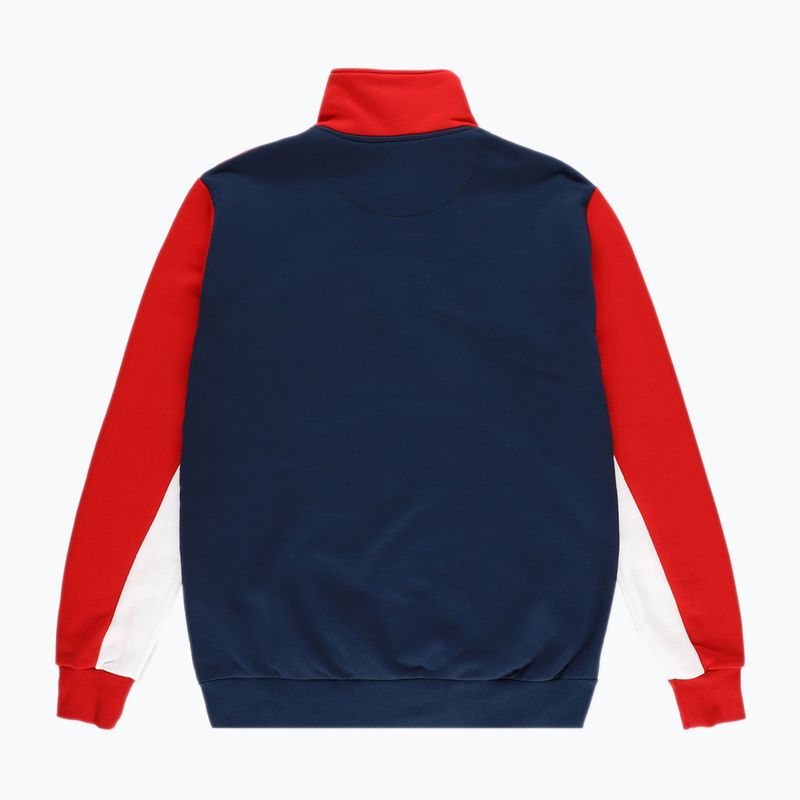 Мъжка блуза PROSTO Half Zip Sweatshirt червен KL222MSWE1133 2