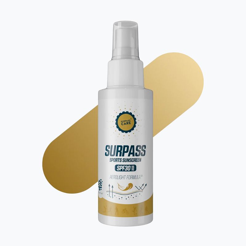 Слънцезащитен спрей SURPASS Sports Sunscreen SPF 30+ бял