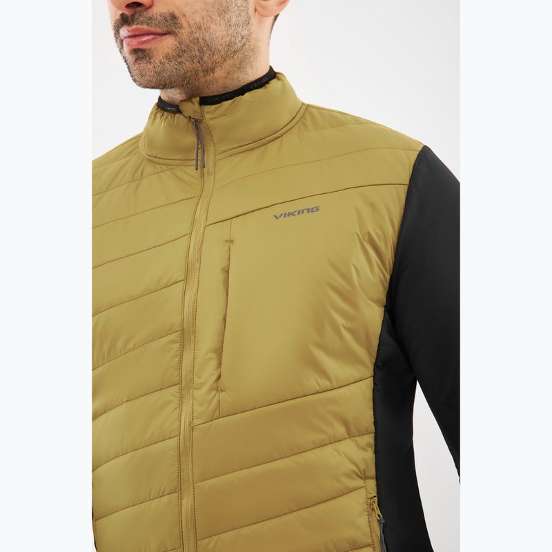 Мъжко хибридно яке Viking Zemu black/brown 4