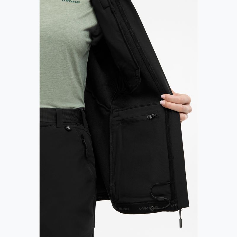 Дамски поларен суитшърт Viking Migano black 6