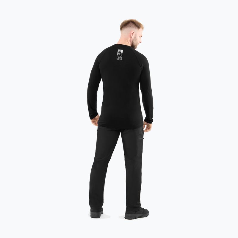 Мъжка термоактивна блуза Viking Andali black 3