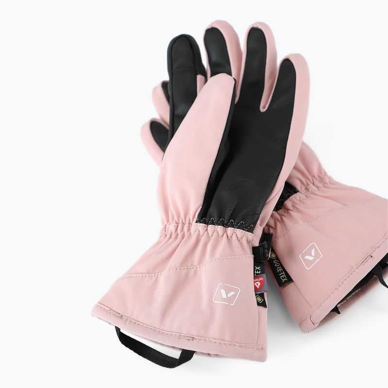 Дамски скиорски ръкавици Viking Sherpa 2.0 Gore-Tex Ski pink/white 3