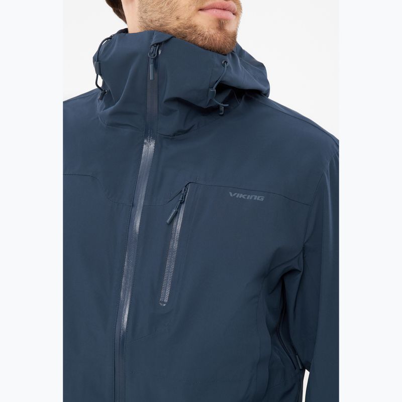 Мъжко яке за дъжд Viking Trek Pro 2.5 navy 4