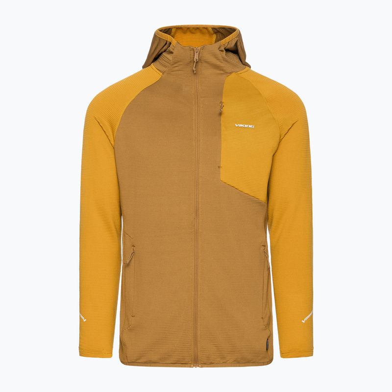 Мъжки суитшърт за трекинг Viking Birger Hoodie light brown/yellow 8