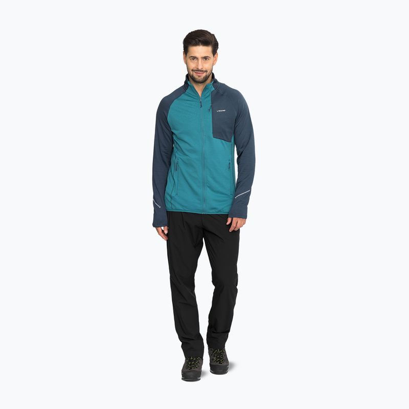 Мъжки суитшърт за трекинг Viking Birger blue/navy 2