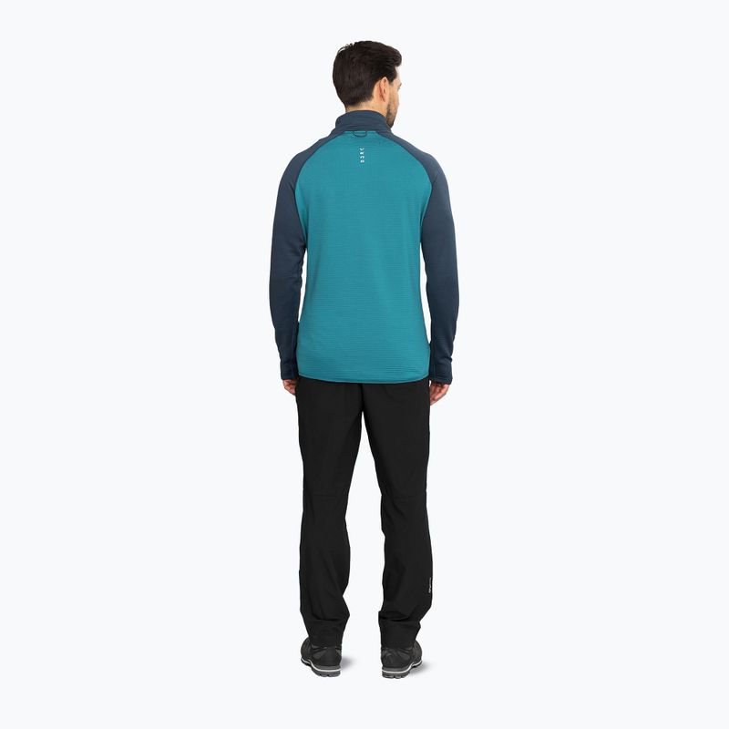 Мъжки суитшърт за трекинг Viking Birger blue/navy 3