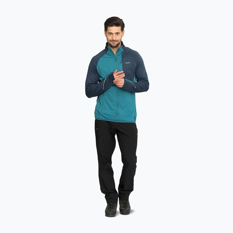 Мъжки суитшърт за трекинг Viking Birger blue/navy 4