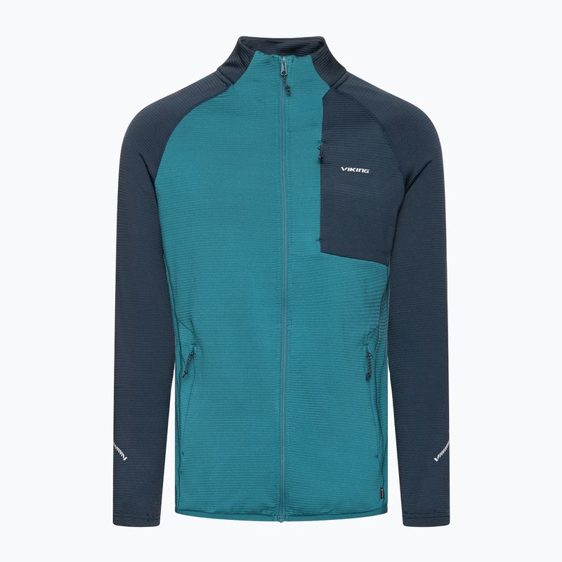Мъжки суитшърт за трекинг Viking Birger blue/navy 8