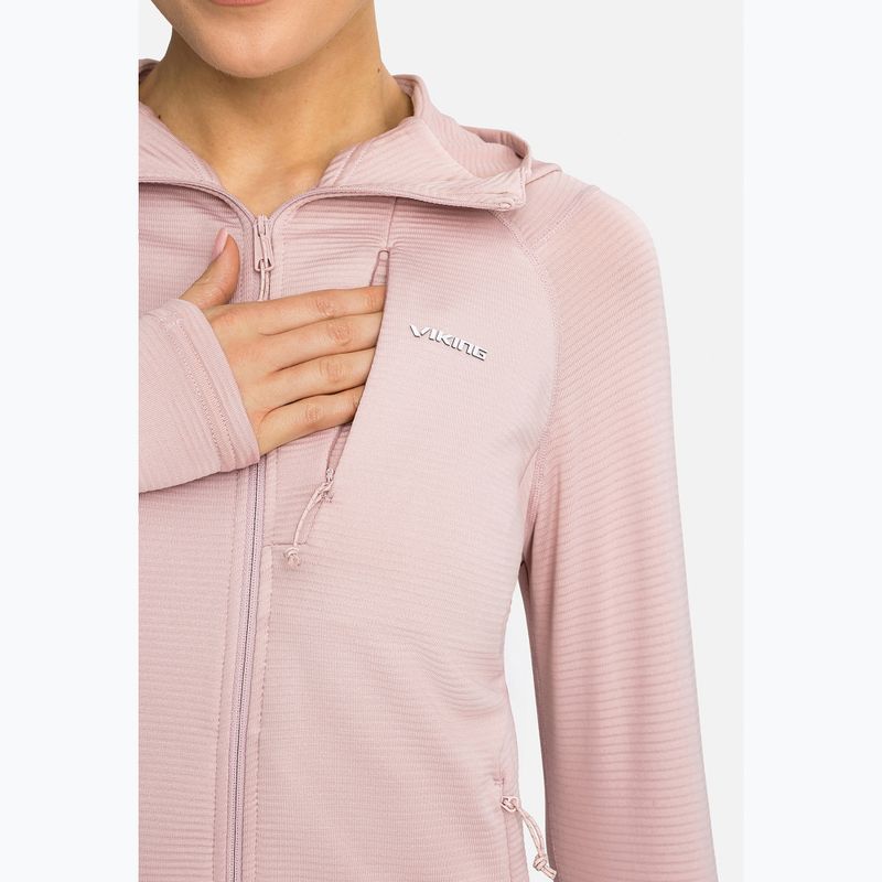 Дамски суитшърт за трекинг Viking Birger Hoodie pink 6