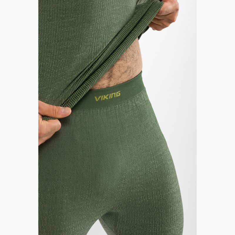 Мъжки комплект термобельо Viking Altis Base Layer dark green 6