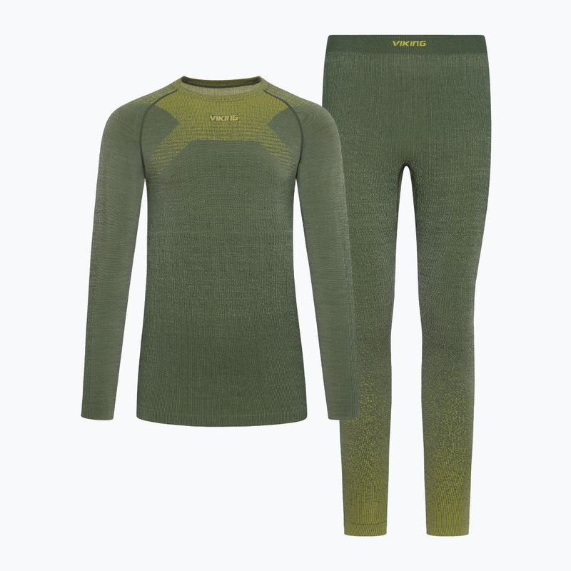 Мъжки комплект термобельо Viking Altis Base Layer dark green 7