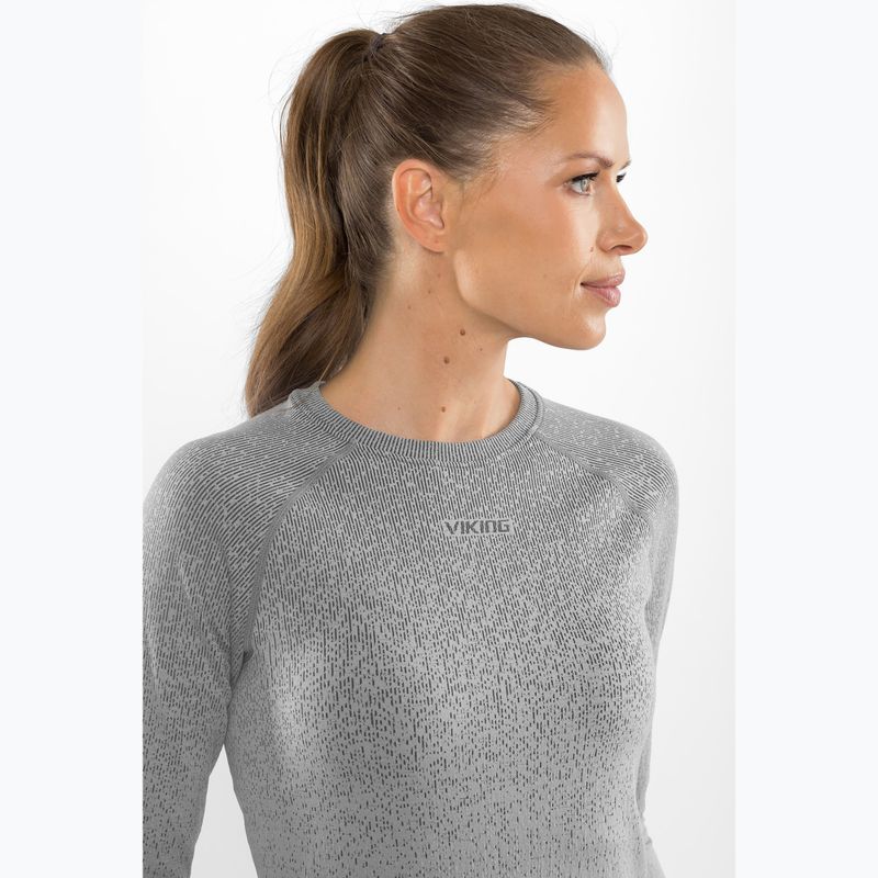 Дамски комплект термобельо Viking Altis Base Layer grey 4