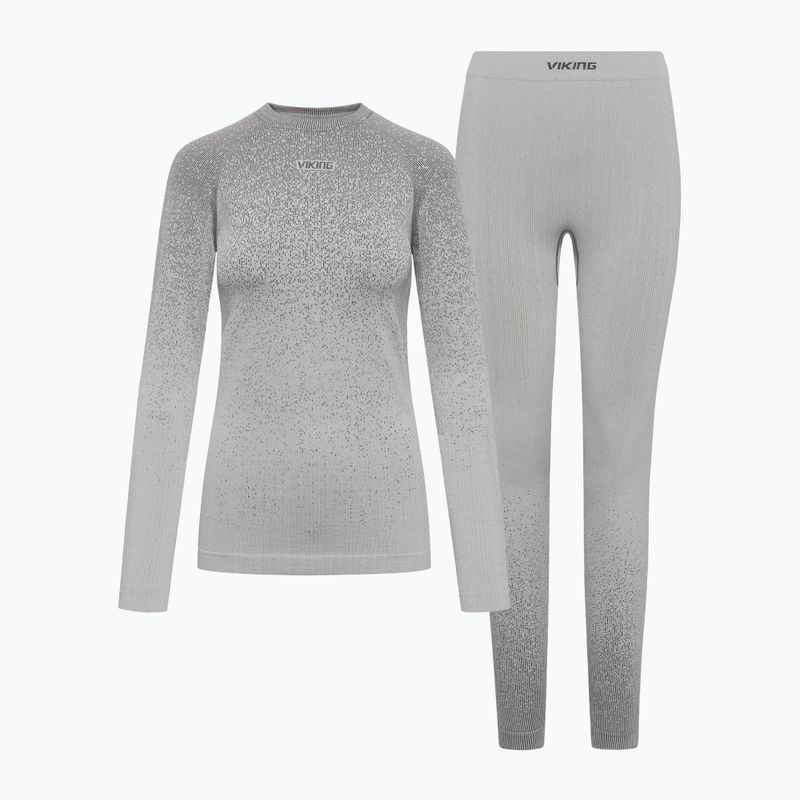 Дамски комплект термобельо Viking Altis Base Layer grey 7