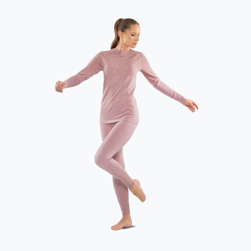 Дамски комплект термобельо Viking Altis Base Layer pink 3