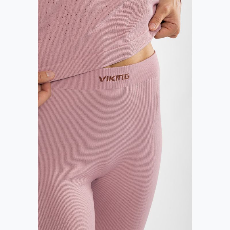 Дамски комплект термобельо Viking Altis Base Layer pink 7