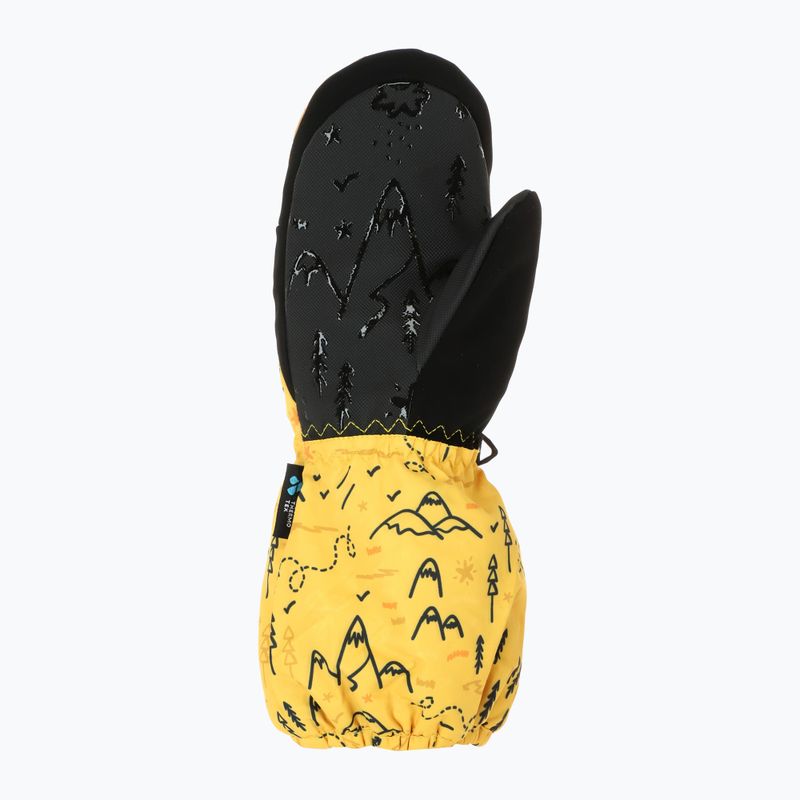 Детски скиорски ръкавици Viking Snoppy Yellow 3