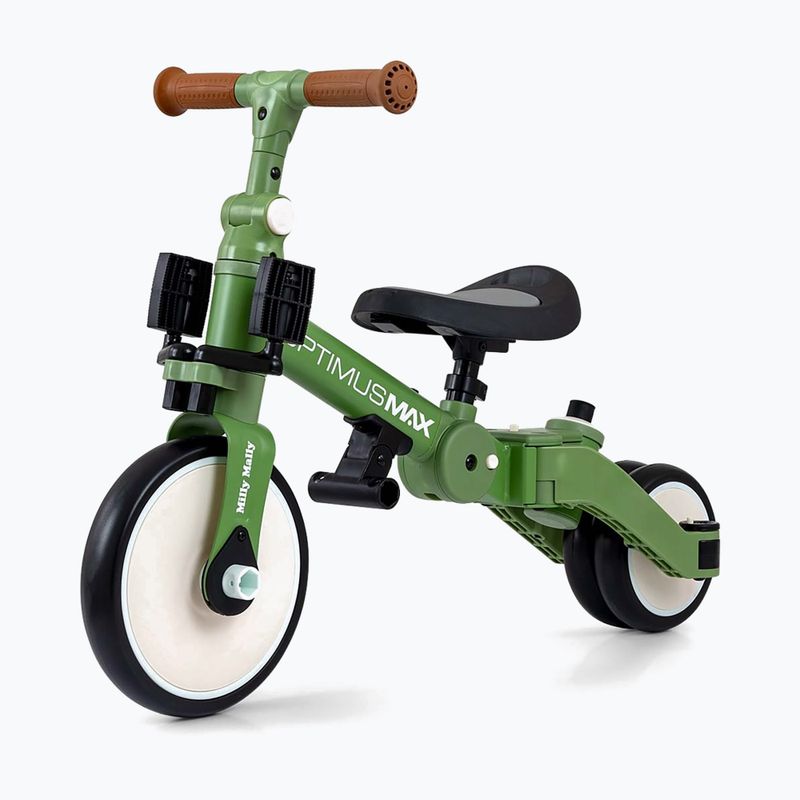Велосипед без педали Milly Mally 5w1 Optimus Max green 4