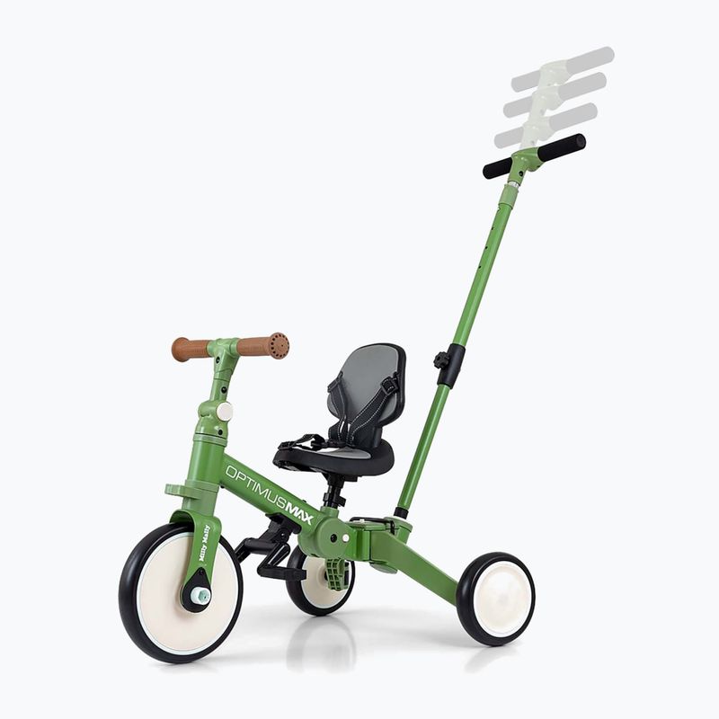 Велосипед без педали Milly Mally 5w1 Optimus Max green 11