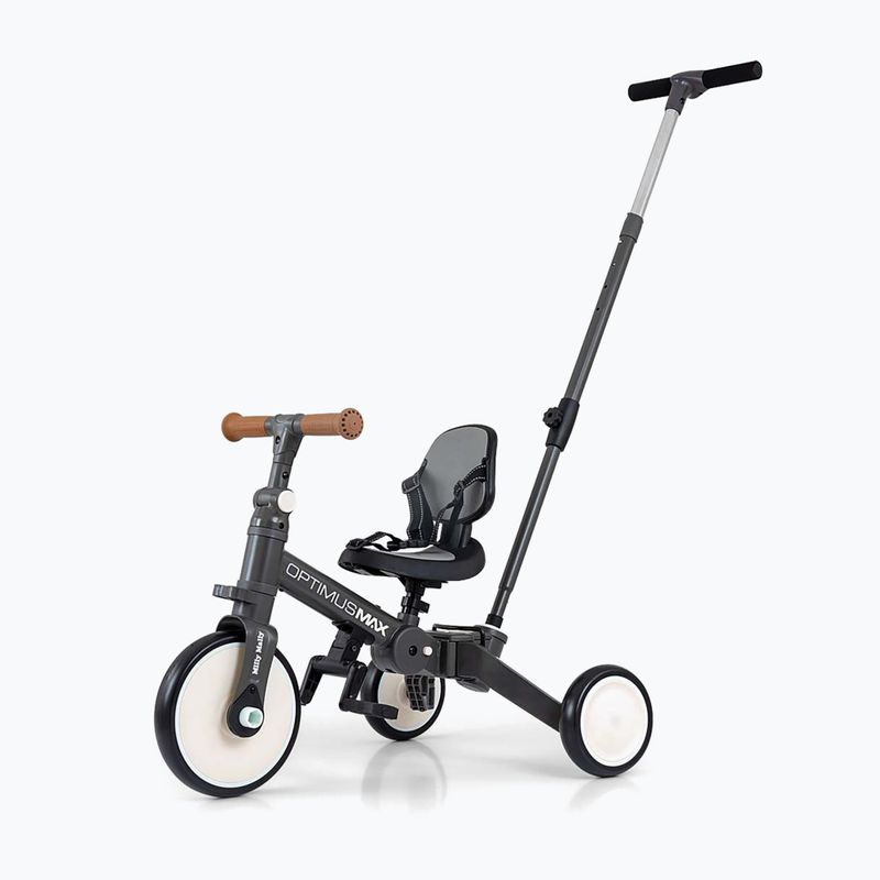 Велосипед без педали Milly Mally 5w1 Optimus Max dark grey 10