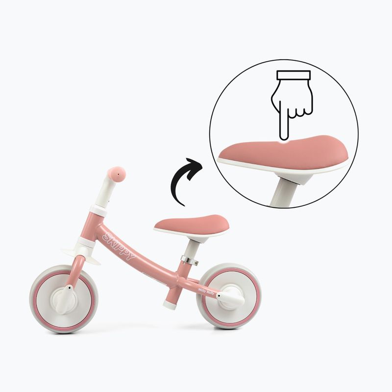 Велосипед без педали Milly Mally Skippy pink 5