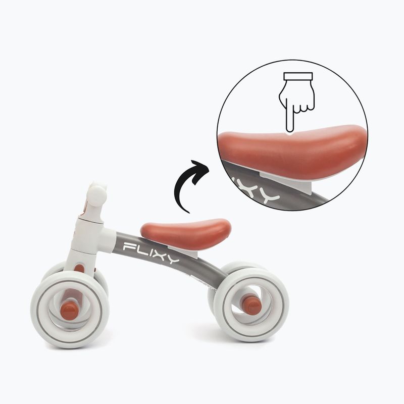 Велосипед без педали Milly Mally Flixy grey 12