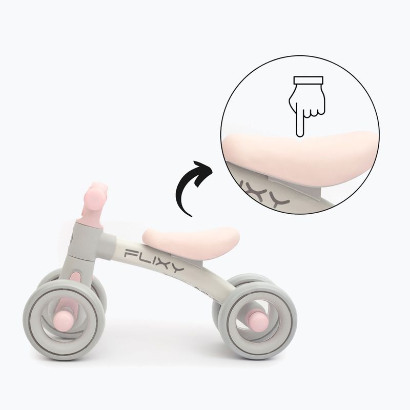 Велосипед без педали Milly Mally Flixy pink 11