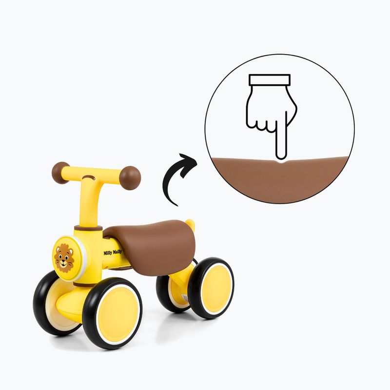 Велосипед без педали Milly Mally York yellow 9