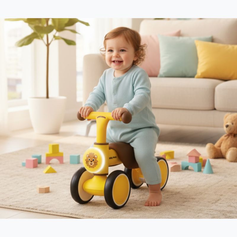 Велосипед без педали Milly Mally York yellow 11
