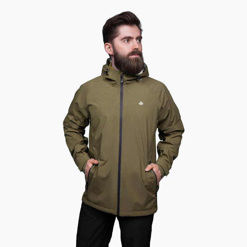 Alpinus мъжко дъждобранно яке Girdiman olive 3