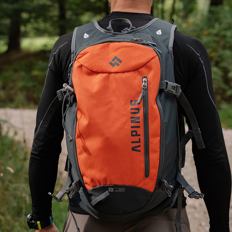 Туристическа раница Alpinus Peyto 22 l orange/gray 3