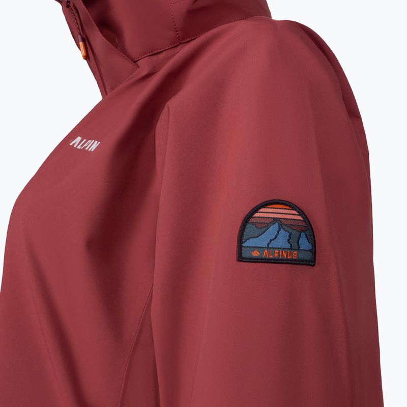 Дамско яке за дъжд Alpinus Urmia ceglasty 3