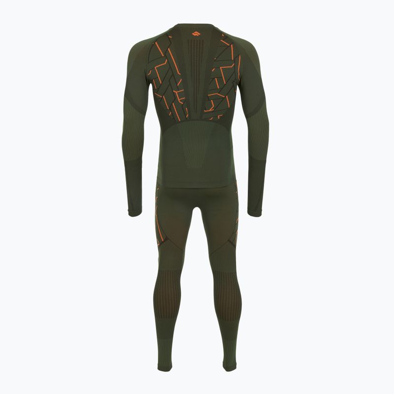 Мъжки комплект термоактивно бельо Alpinus Tactical Gausdal Set green/orange 10
