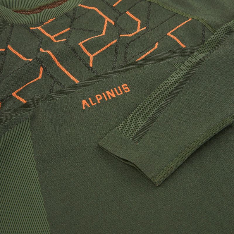 Мъжки комплект термоактивно бельо Alpinus Tactical Gausdal Set green/orange 13