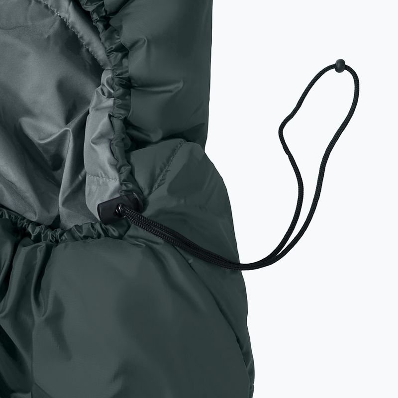 Спален чувал Alpinus Wide & Long Fiber Pro 1250 215 cm/left pine green 3
