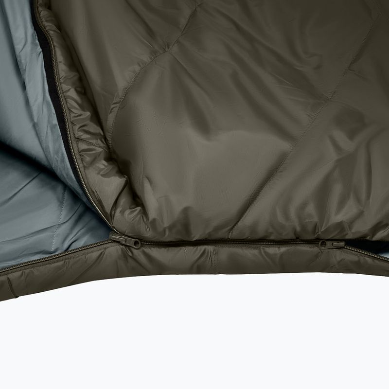 Спален чувал Alpinus Wide & Long Fiber Pro 1250 215 cm/right olive 5