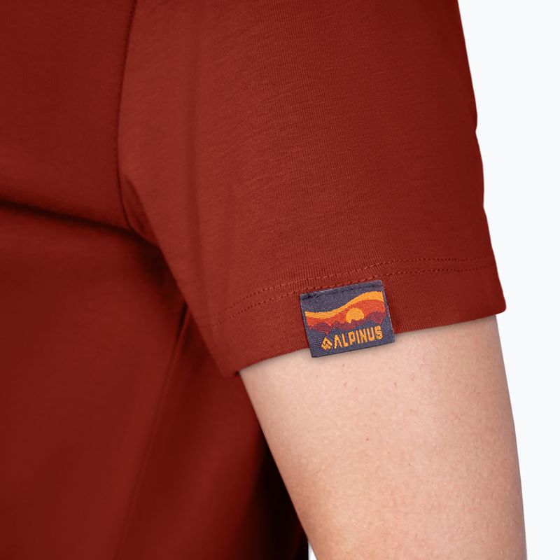 Дамска тениска за трекинг Alpinus Dirna brick-red 3