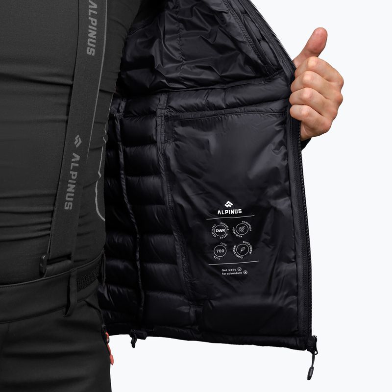 Мъжко пухено яке Alpinus Kiruna black 8