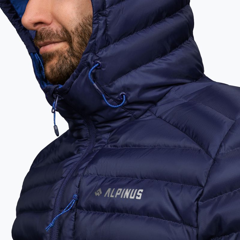 Мъжко пухено яке Alpinus Kiruna navy blue 3
