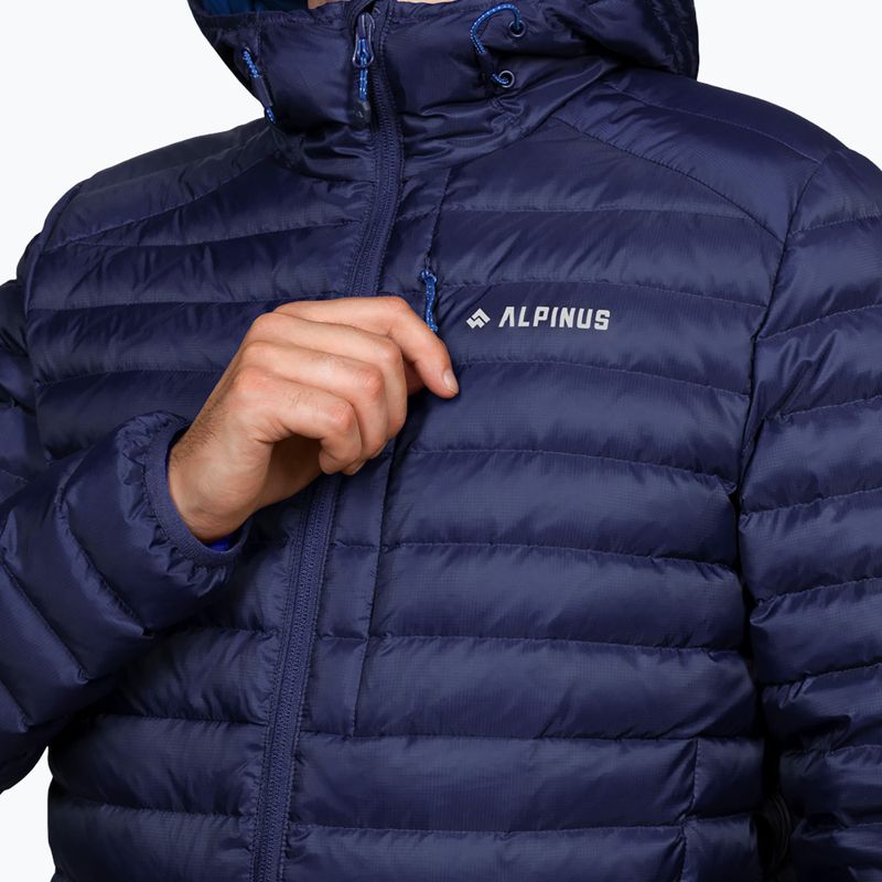 Мъжко пухено яке Alpinus Kiruna navy blue 5