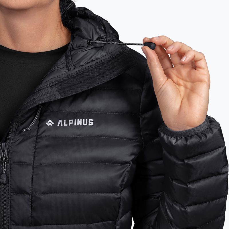 Дамско пухено яке Alpinus Kiruna black 9