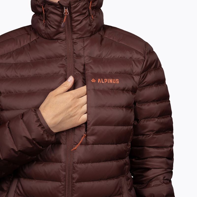 Дамско пухено яке Alpinus Kiruna brown 6