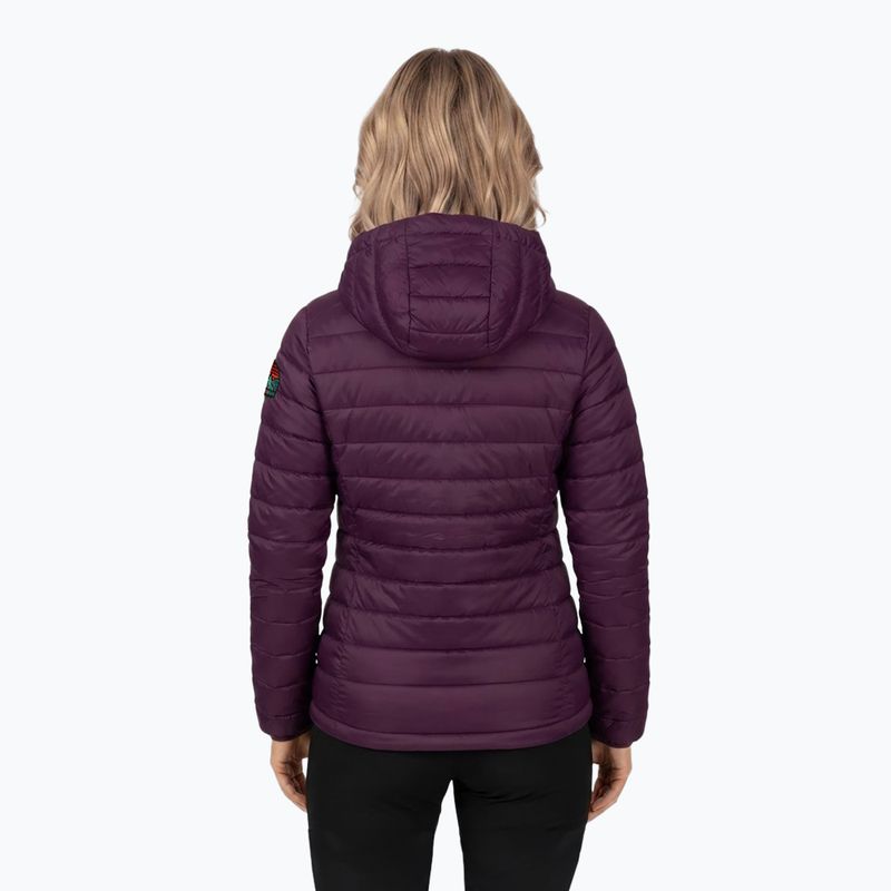 Дамско ватирано яке Alpinus Tunari dark plum 2