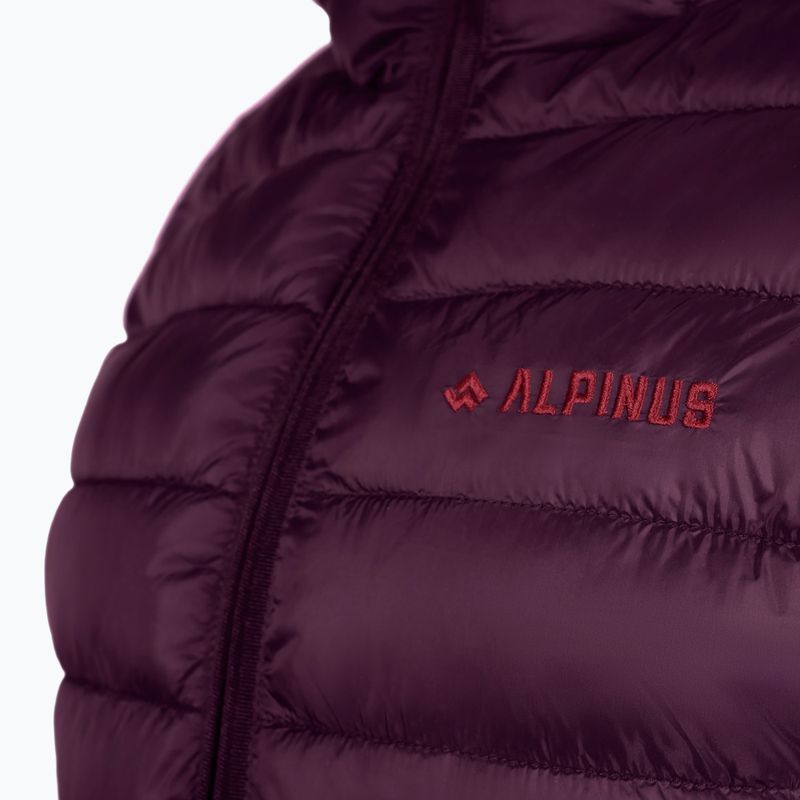 Дамско ватирано яке Alpinus Tunari dark plum 4