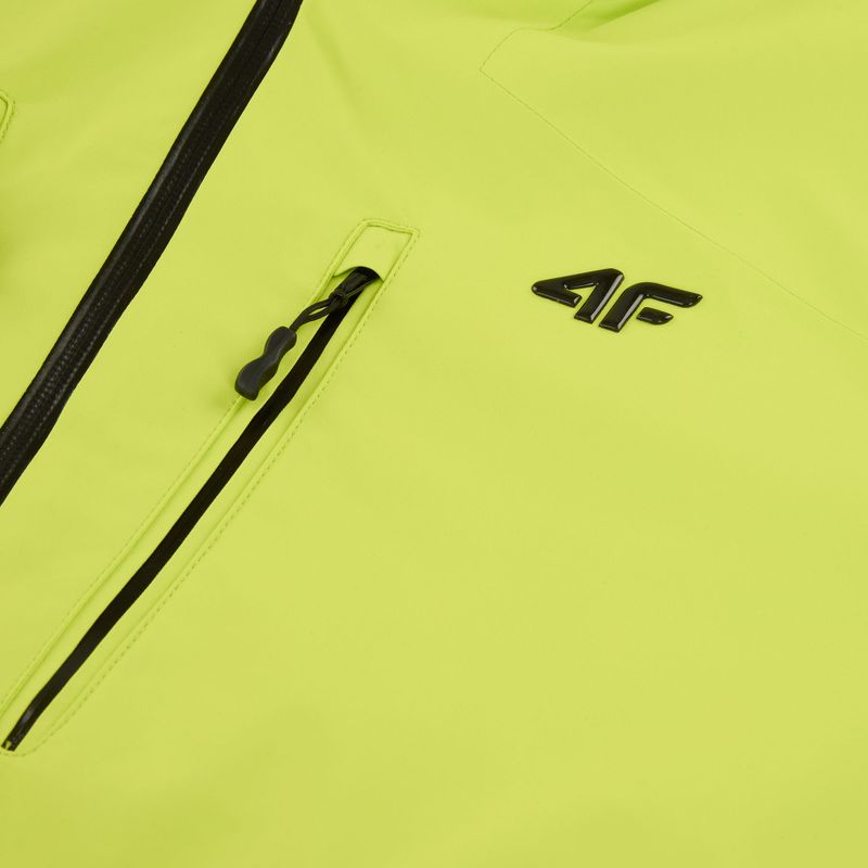 Мъжко скиорско яке 4F M0997 lime 3