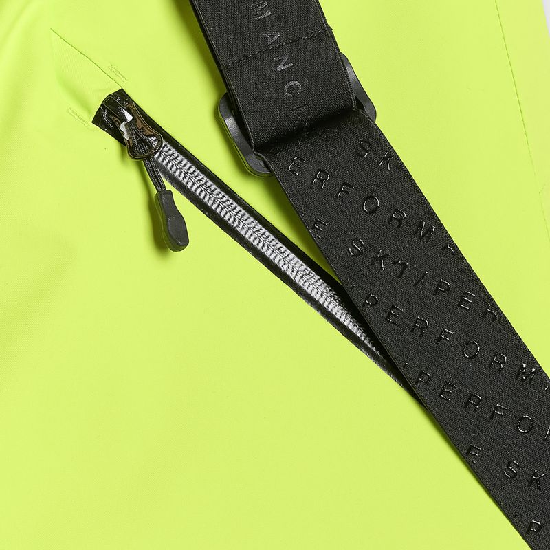 Мъжки скиорски панталони 4F Fnk M0902 lime 2