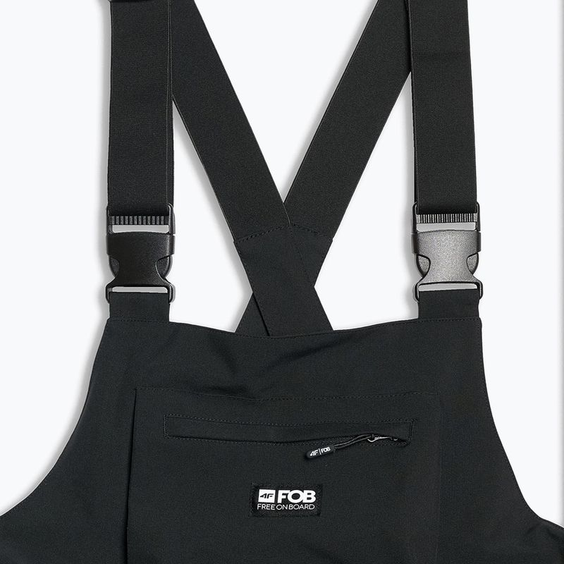 Дамски панталони за сноуборд 4F FNK F1221 anthracite 2