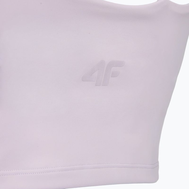 Дамска тренировъчна тениска 4F Solar Punk FNK F0745 light violet 3