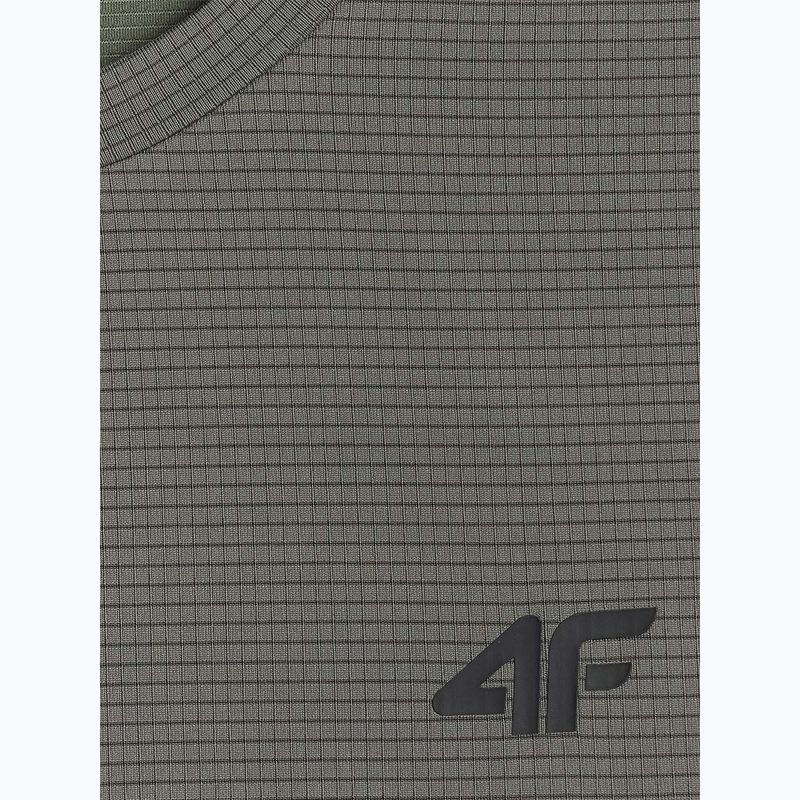 Мъжка тренировъчна тениска 4F Athletic FNK M1775 khaki 2